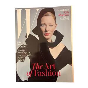W Magazine December 2015/January 2016 - The Art Of Fashion - Cate Blanchett